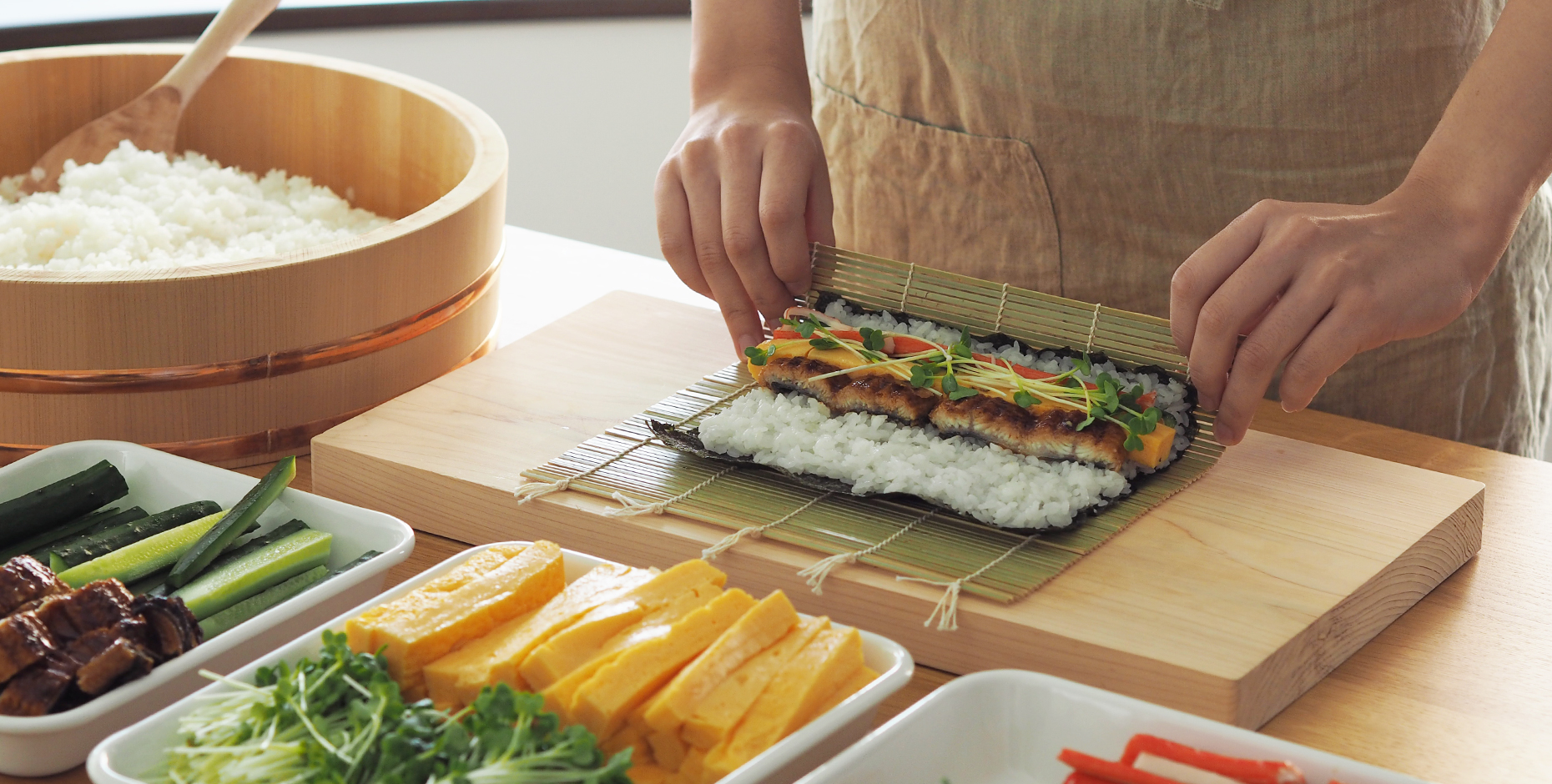 おうちで楽しむ恵方巻き