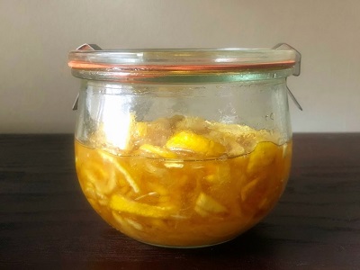 ゆず茶も楽しめる柚子の砂糖漬け