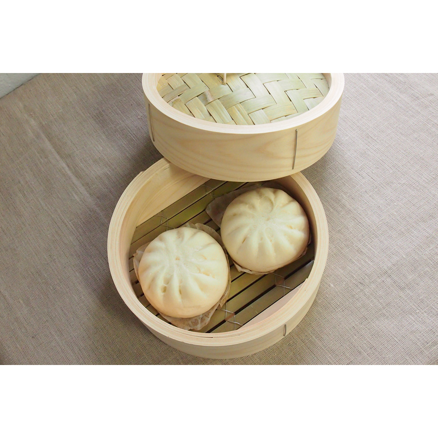 山一　ひのき中華せいろ  のせ蓋　21cm　身のみ　（段追加用）