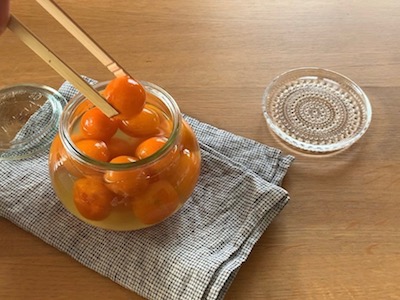 ほっとする美味しさ、金柑の甘露煮