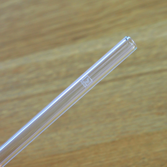 ハルム　ガラスストロー　ストレート　6本セット　/　HALM