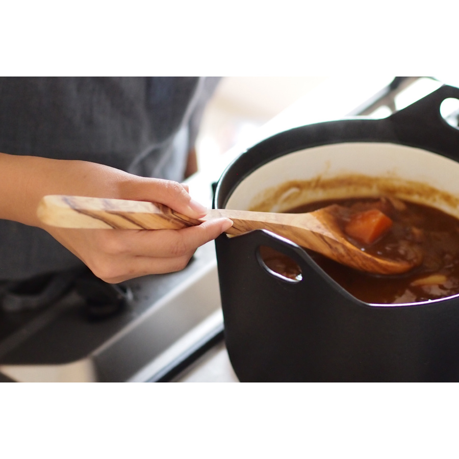 スキャンウッド　レイドル　31cm　オリーブウッド　/　ScanWood　※