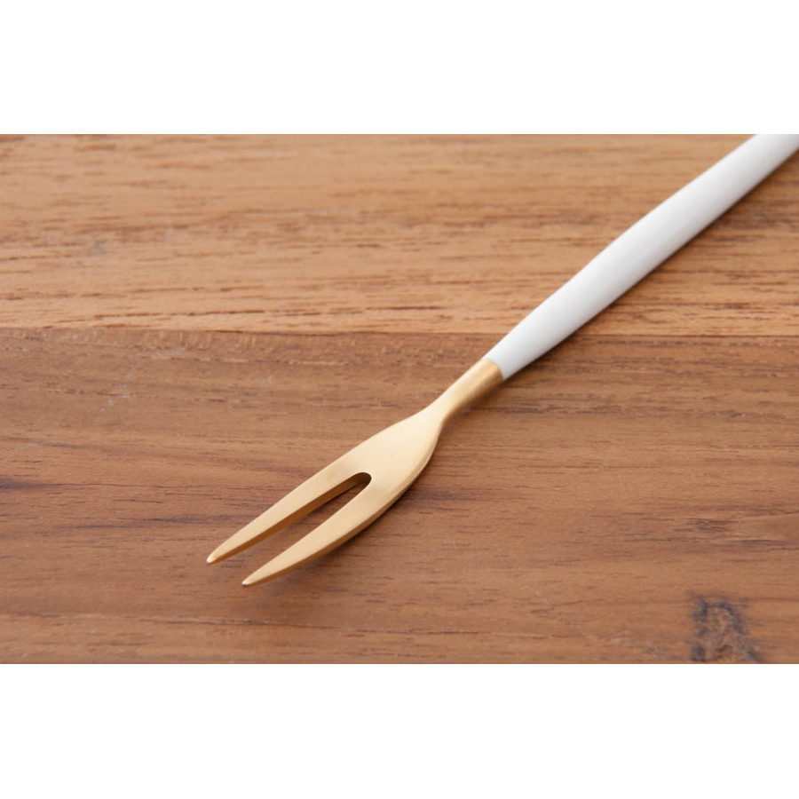 【正規品】クチポール　ゴア・ホワイト　ゴールド　ジャパニーズフォーク　/　Cutipol　GOA-White