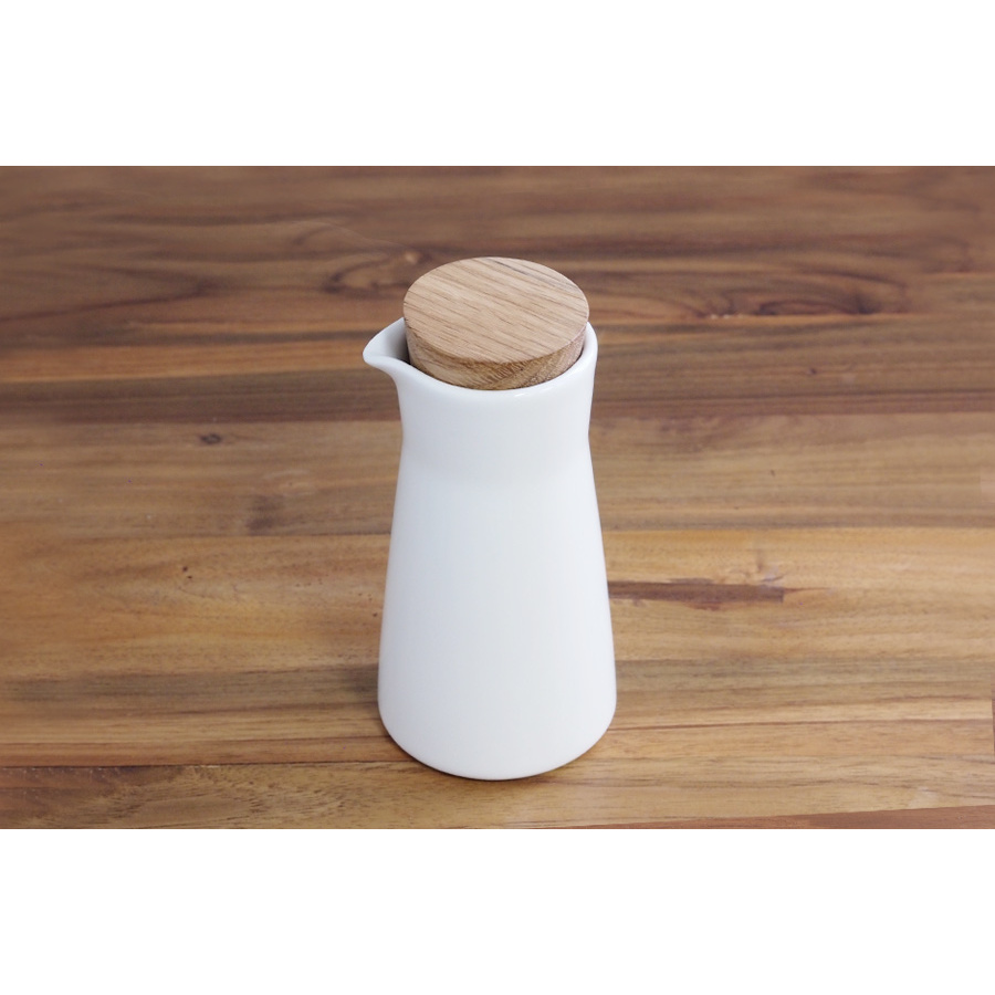イッタラ　ティーマ　ミルクピッチャー　200ml　ホワイト　木蓋つき　/　iittala　TEEMAWH