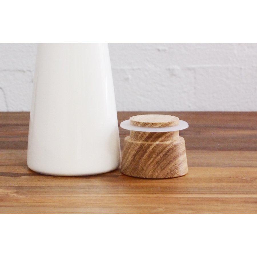 イッタラ　ティーマ　ミルクピッチャー　200ml　ホワイト　木蓋つき　/　iittala　TEEMAWH