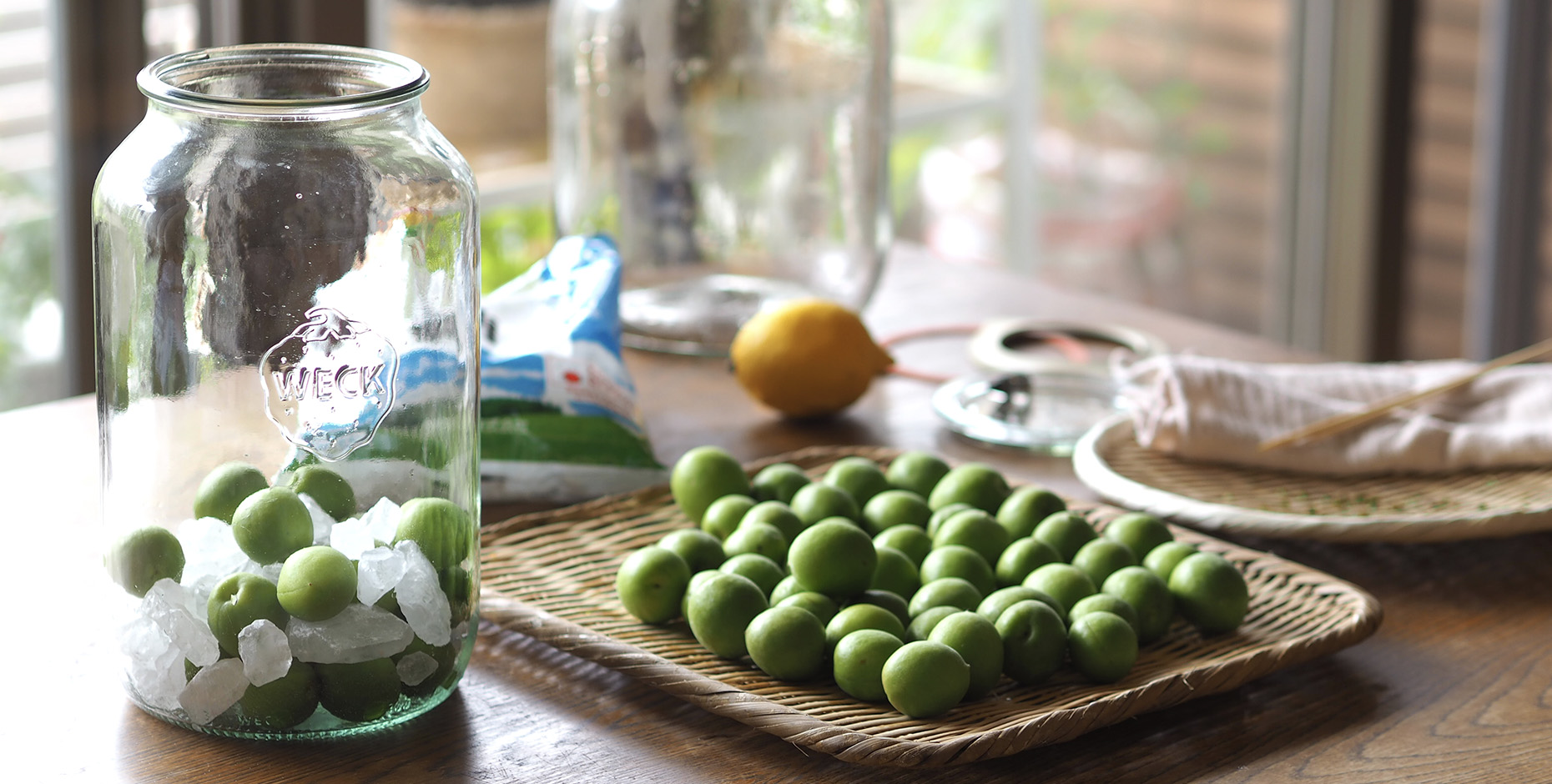 旬を楽しむ　梅しごと