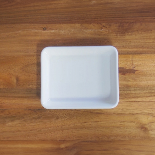 野田琺瑯　バット　全白　キャビネ