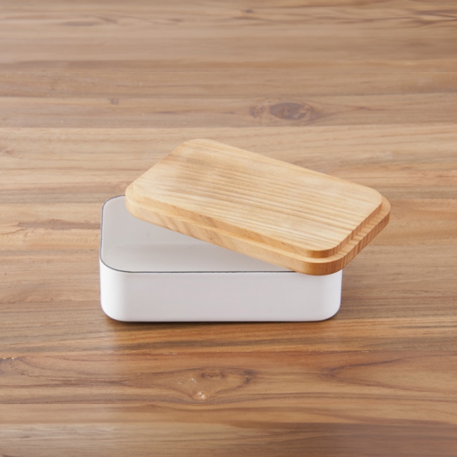 野田琺瑯　バターケース　200g用