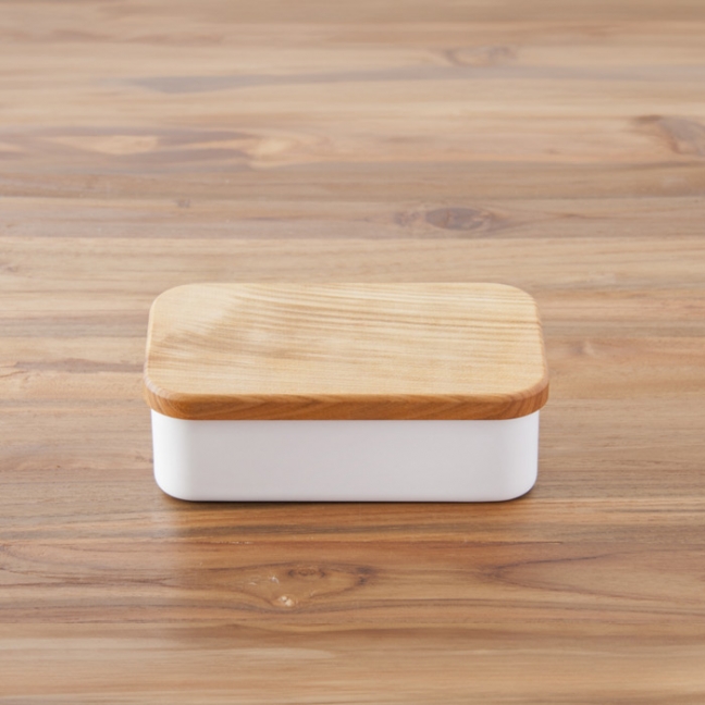 野田琺瑯　バターケース　200g用