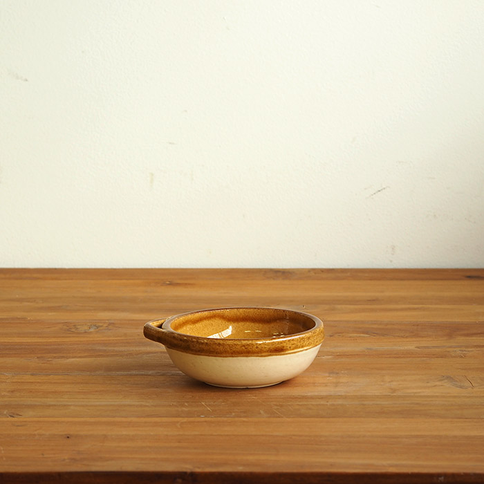 フォースマーケット　カセロラ　オーブンとんすい　白黄　/　4th-market