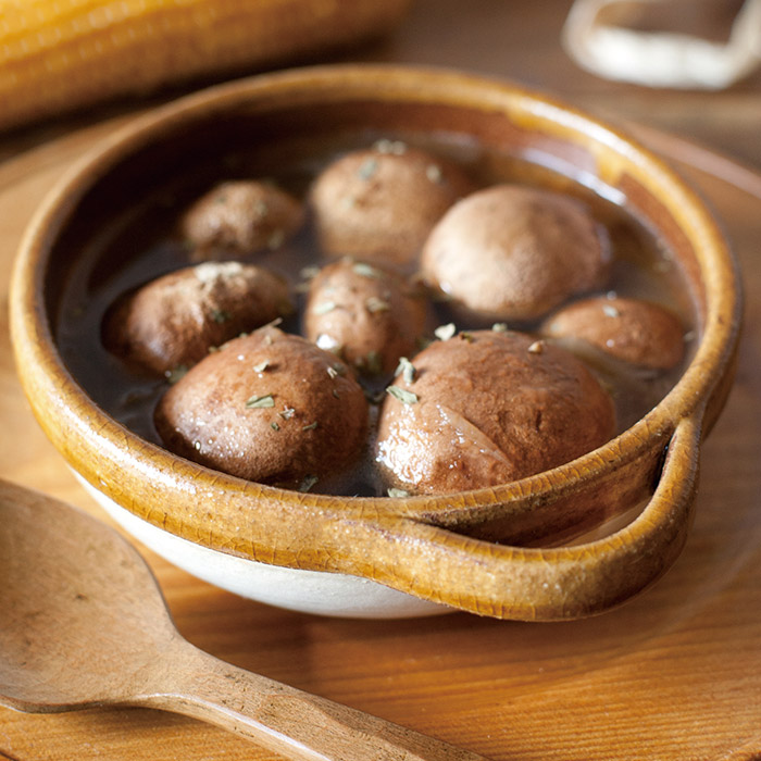 フォースマーケット　カセロラ　オーブンとんすい　白黄　/　4th-market