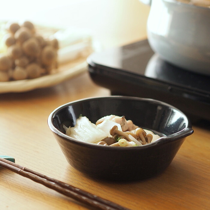 フォースマーケット　アグラ　とんすい　天目（黒）　/　4th-market