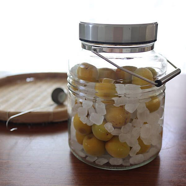 アデリアグラス　メタルキャップコンテナー　3L　レードル付　/　ADERIA　GLASS　Metal　Cap　Container