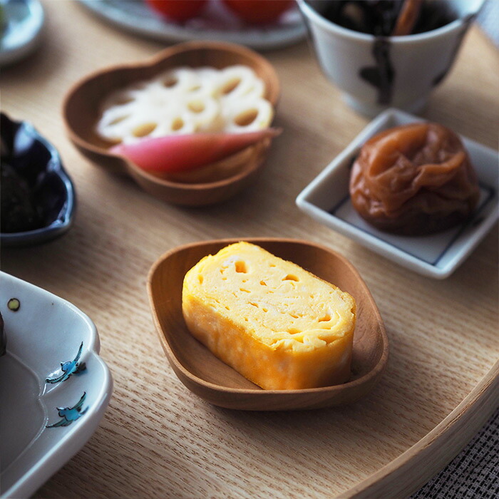 四十沢木材工芸　KITO　豆皿　ひし