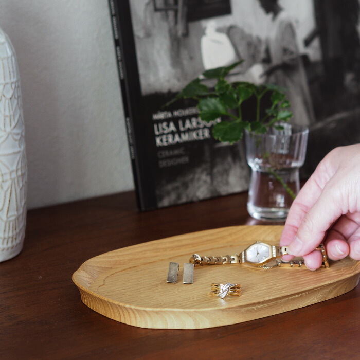 四十沢木材工芸　KITO　長木瓜盆　小