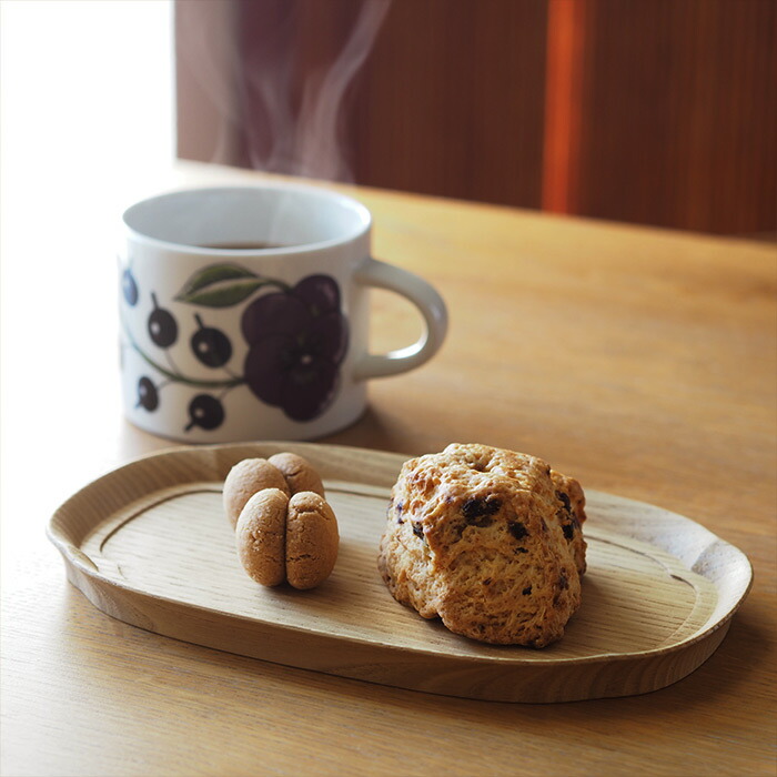 四十沢木材工芸　KITO　長木瓜盆　小