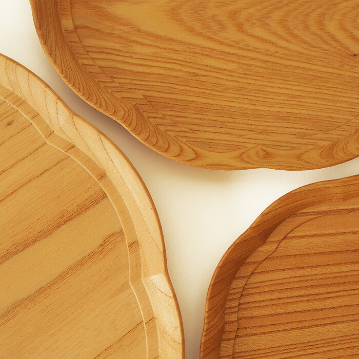 四十沢木材工芸　KITO　輪花盆　小