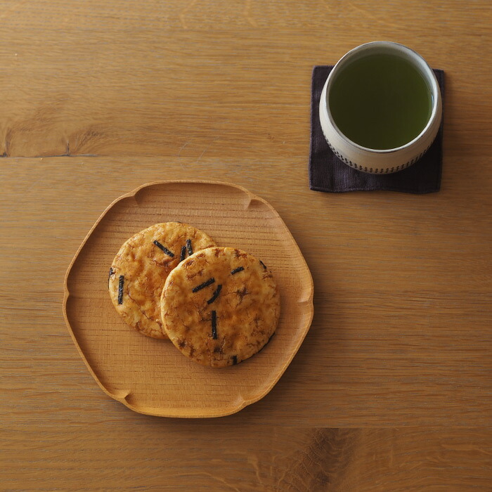 四十沢木材工芸　KITO　雪輪盆　小