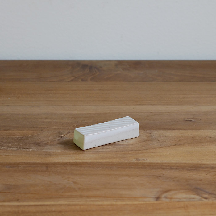 オリメ　Pヘリンボーン　はしおき　ホワイト　/　ORIME