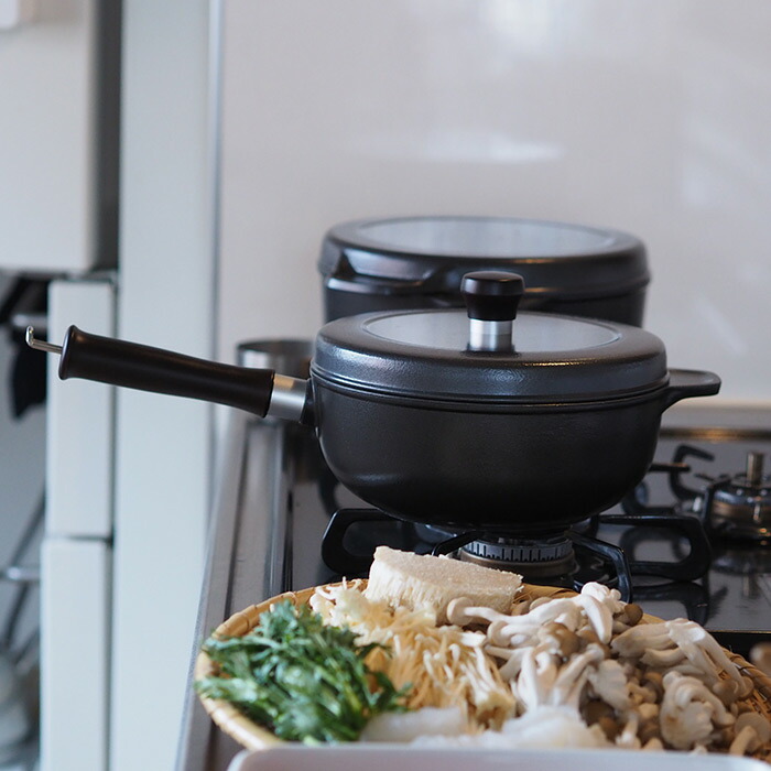 味わい鍋　片手　20cm