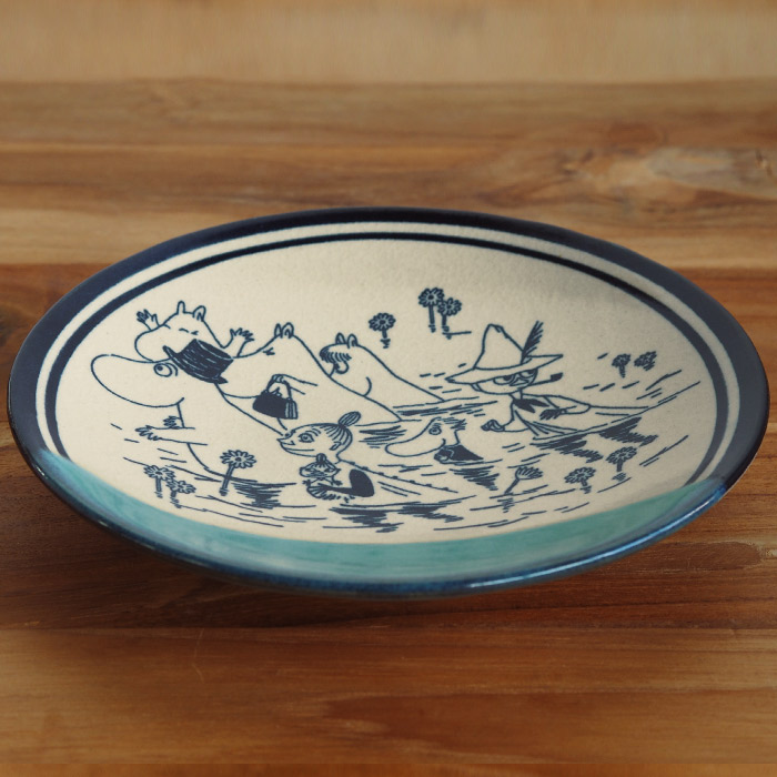 ムーミン×アマブロ　益子焼　-GLAZE-　青磁釉　/　MOOMIN×amabro　※