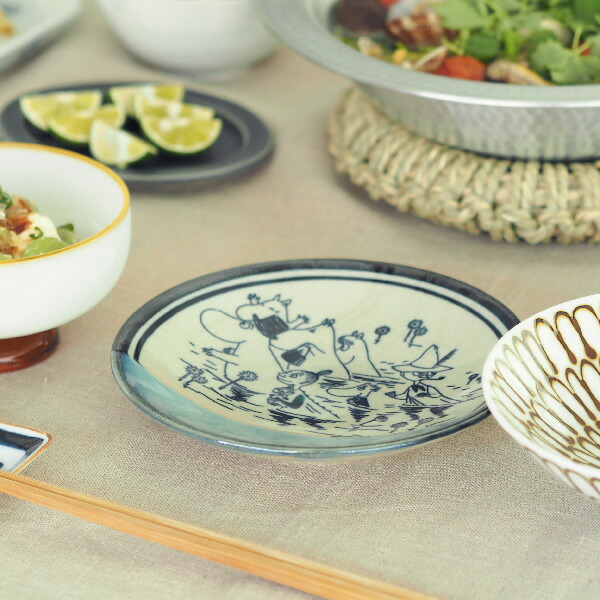 ムーミン×アマブロ　益子焼　-GLAZE-　青磁釉　/　MOOMIN×amabro　※