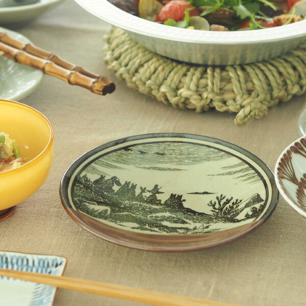 ムーミン×アマブロ　益子焼　-GLAZE-　柿釉　/　MOOMIN×amabro　※