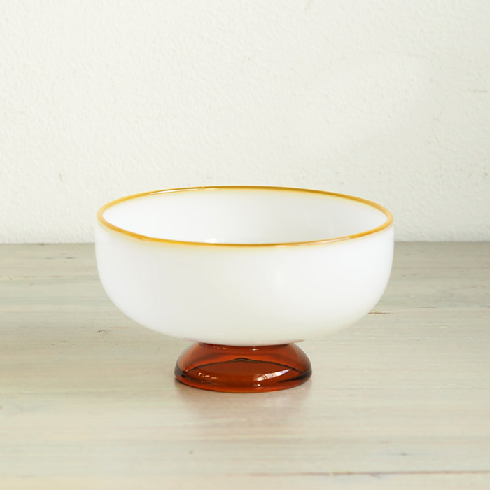 アマブロ　SNOW　BOWL　ホワイト×アンバーリム　/　amabro