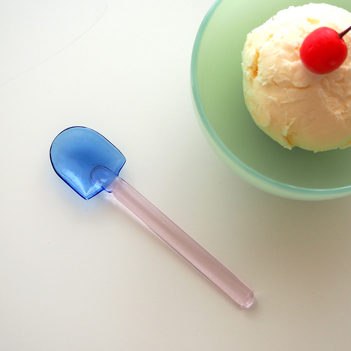 アマブロ　SNOW　SHOVEL　ブルー×ピンク　/　amabro