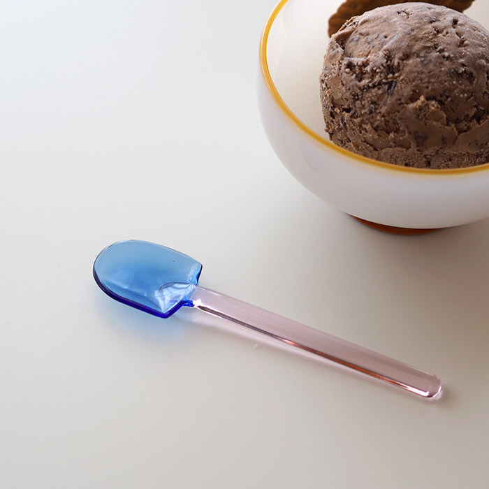 アマブロ　SNOW　SHOVEL　ブルー×ピンク　/　amabro