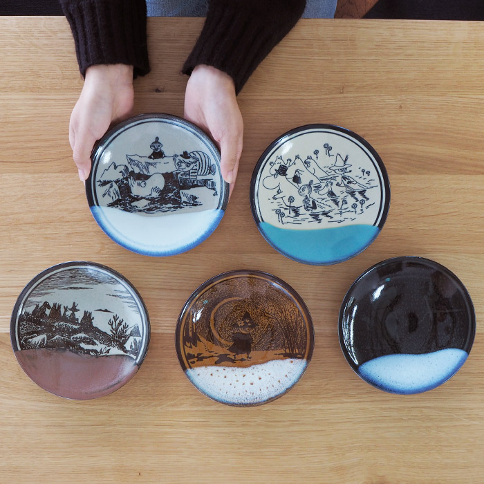 ムーミン×アマブロ　益子焼　-GLAZE-　糠白釉　/　MOOMIN×amabro　※