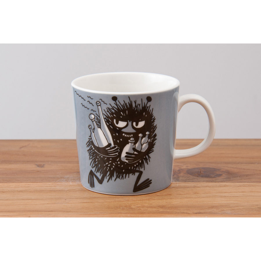 【取扱終了0213】アラビア　ムーミン　マグ　スティンキー　グレー　/　ARABIA　Moomin　※