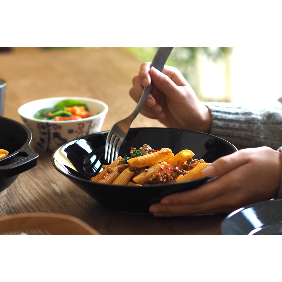 【取扱終了0402】イッタラ　ティーマ　ボウル　21cm　ブラック　/　iittala　TEEMA　※