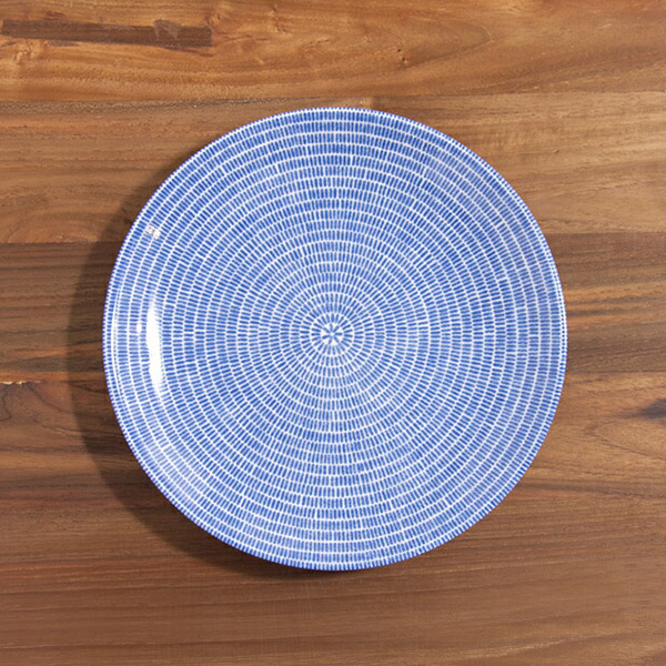 アラビア　24h　アベック　プレート　20cm　ブルー　/　ARABIA　24h　Avec