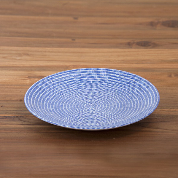 アラビア　24h　アベック　プレート　20cm　ブルー　/　ARABIA　24h　Avec