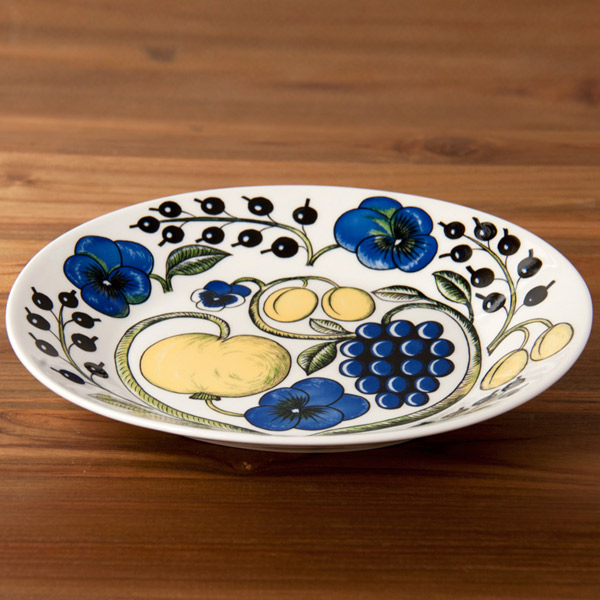 アラビア　パラティッシ　オーバルプレート　22×25cm　/　ARABIA　Paratiisi