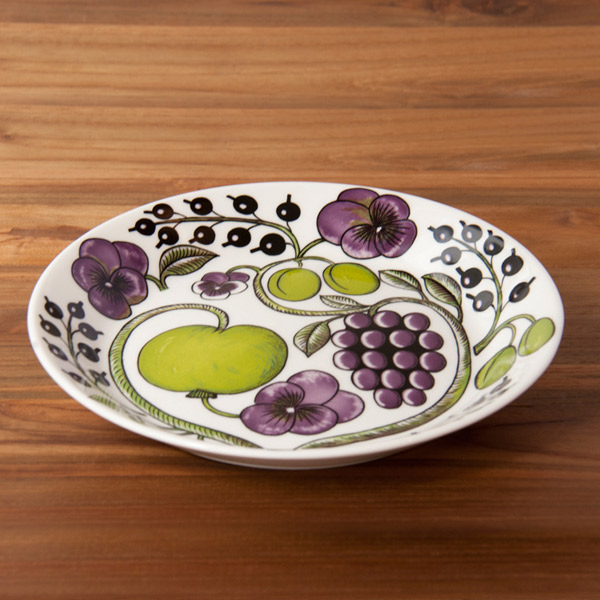 アラビア　パープル　パラティッシ　プレート　21cm　/　ARABIA　Paratiisi　※