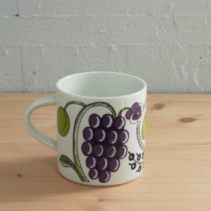 アラビア　パープル　パラティッシ　マグ　350ml　/　ARABIA　Paratiisi　※