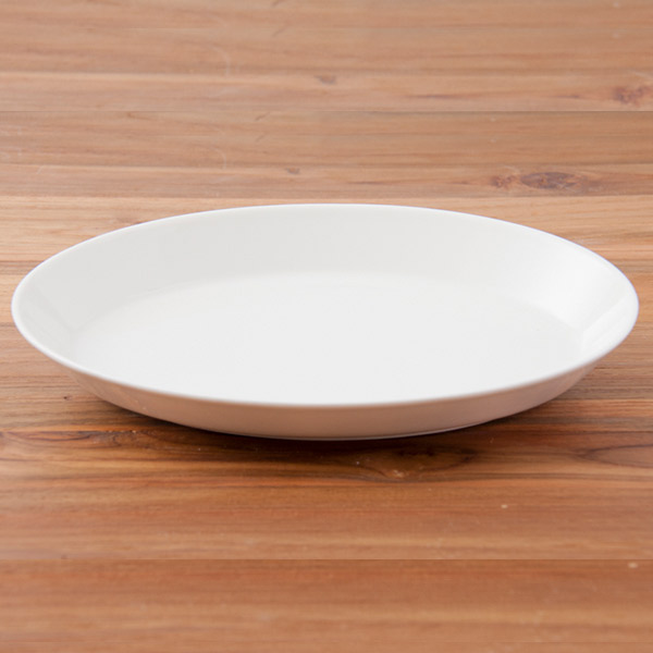 アラビア　ココ　オーバルプレート　18×26cm　ホワイト　/　ARABIA　KoKo