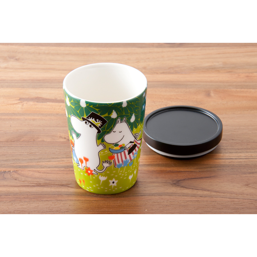 【取扱終了0819】【2014年限定】アラビア　ムーミン　蓋つきジャー　L　トーベヤンソン生誕100周年記念　/　ARABIA　Moomin