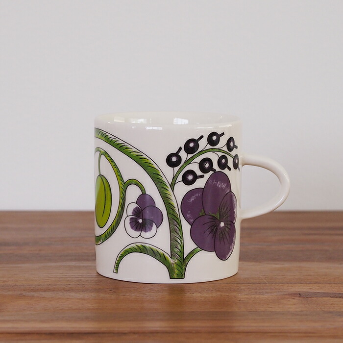 アラビア　パープル　パラティッシ　マグ　240ml　/　ARABIA　Paratiisi　※