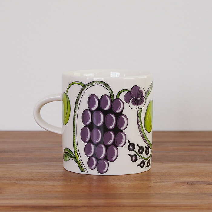 アラビア　パープル　パラティッシ　マグ　240ml　/　ARABIA　Paratiisi　※