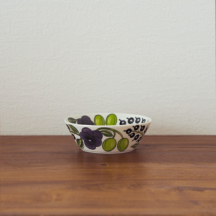 アラビア　パープル　パラティッシ　ボウル　13cm　/　ARABIA　Paratiisi