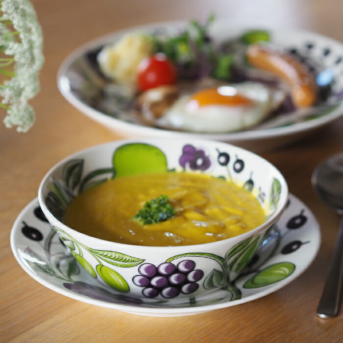 アラビア　パープル　パラティッシ　ボウル　13cm　/　ARABIA　Paratiisi