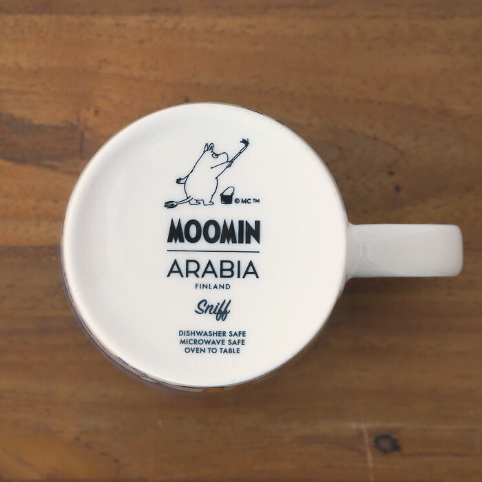 アラビア　ムーミン　マグ　スニフ　ブルー　/　ARABIA　Moomin