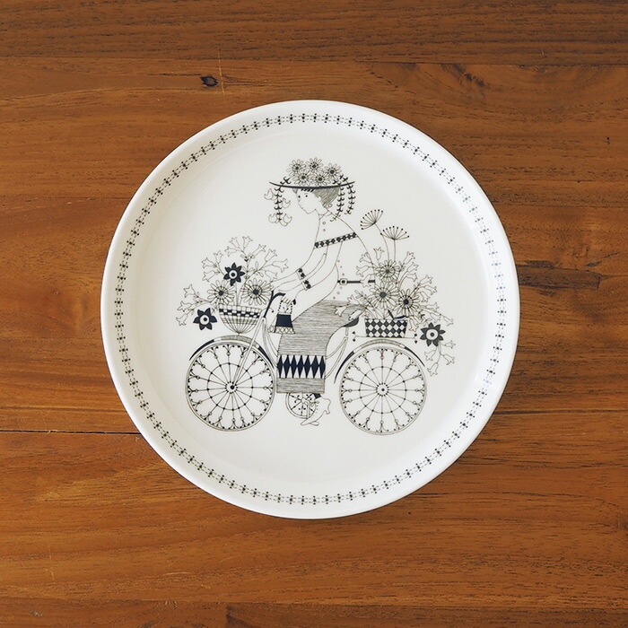 アラビア　エミリア　プレート　19cm　/　ARABIA　Emilia