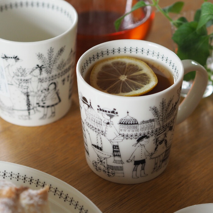 アラビア　エミリア　マグ　0.3L　/　ARABIA　Emilia