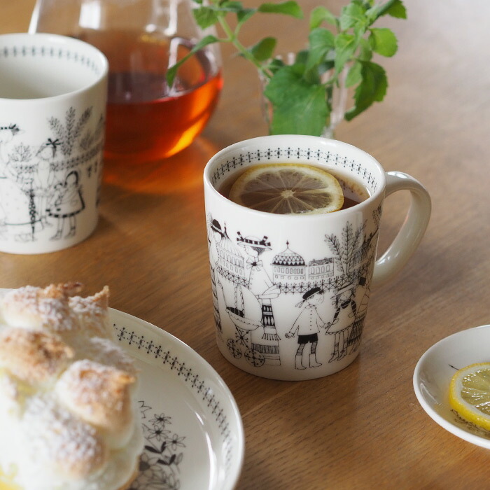 アラビア　エミリア　マグ　0.3L　/　ARABIA　Emilia