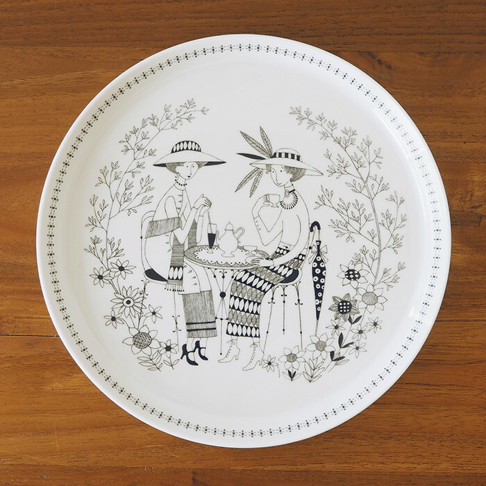 アラビア　エミリア　プレート　24cm　/　ARABIA　Emilia