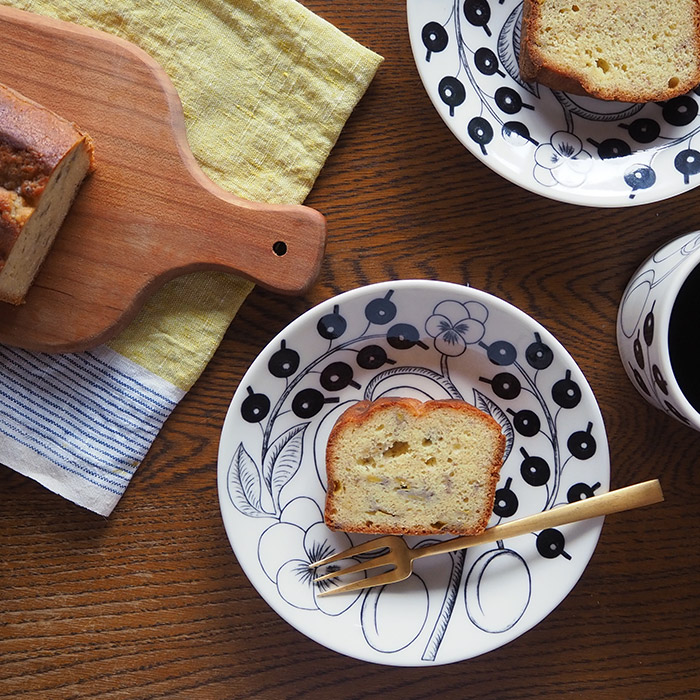 アラビア　ブラック　パラティッシ　プレート　16.5cm　/　ARABIA　Paratiisi　※